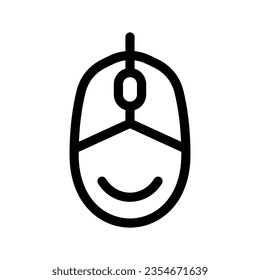 Mouse Icon Vector Symbol Design Illustration