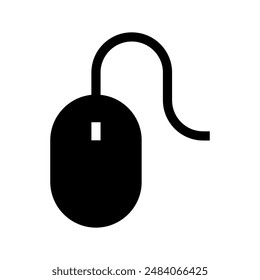 Ilustración de diseño de Vector de iconos de ratón