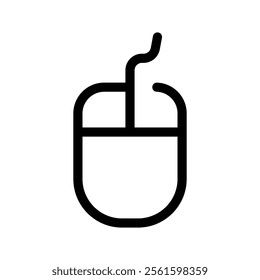 Mouse Icon Vector Symbol Design Illustration