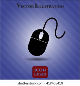 mouse icon vector symbol flat eps jpg app web concept website