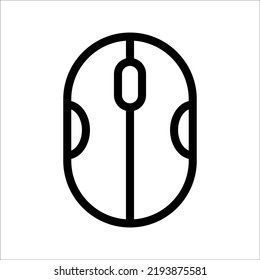 Mouse icon vector template illustration