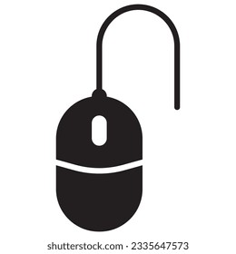 Vektorgrafik-Logo-Design mit Maus-Symbol