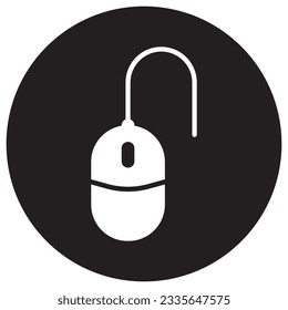 mouse icon vector template illustration logo design