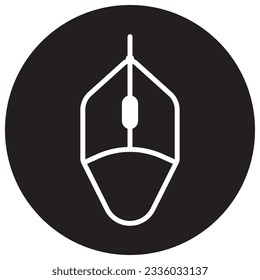 mouse icon vector template illustration logo design