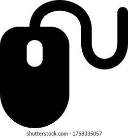 mouse icon vector for web and apps