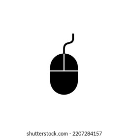Mouse icon vector for web and mobile app. click sign and symbol. pointer icon vector.