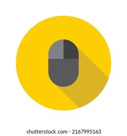 mouse icon vector for website symbol presentation