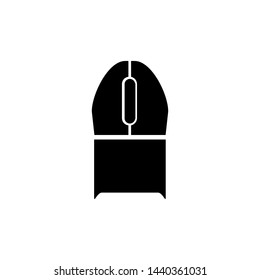 Mouse icon. Web click sign