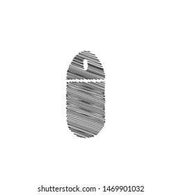 Mouse icon. Web click sign