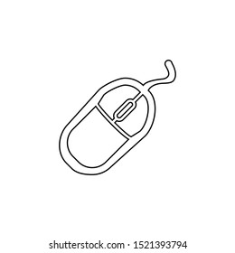Mouse icon. Web click symbol