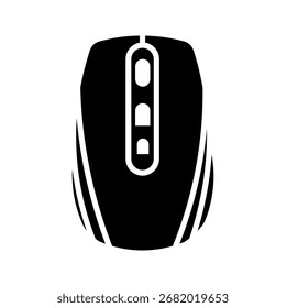  ícone do mouse branco no plano de fundo