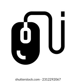 icono del ratón para tu sitio web, móvil, presentación y diseño de logotipo.