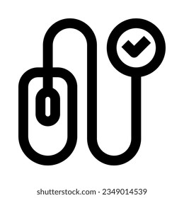 mouse icon for your website, mobile, presentation, and logo design.