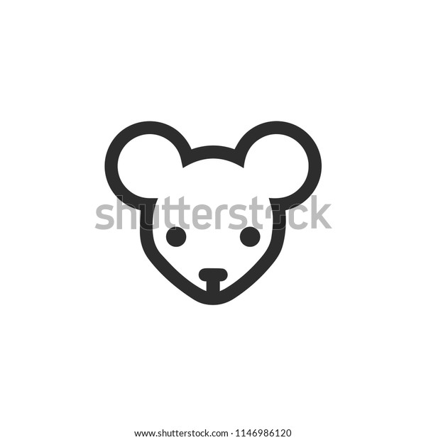 Mouse Icon Animal : Mouse Icon Vector Image 1985114 Stockunlimited