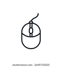 ícones do mouse isolados no fundo branco. Design de estilo plano, coleção de símbolos