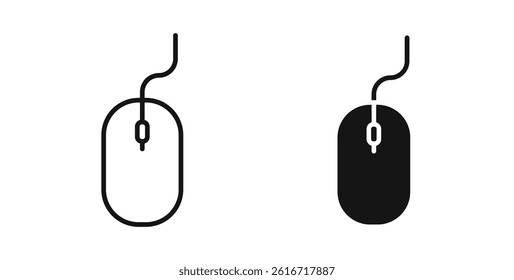 Mouse icons set for website design