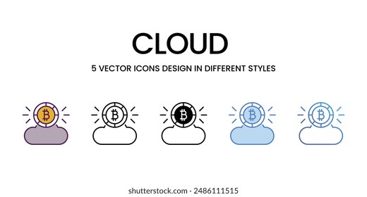 Mouse icons vector set stock illustration.