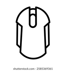 mouse iconVector illustration in black