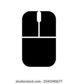 Mouse ilustrado sobre fundo branco