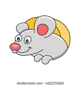 Mouse. isolated on white background