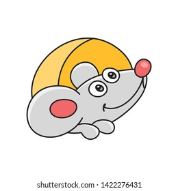 Mouse. isolated on white background