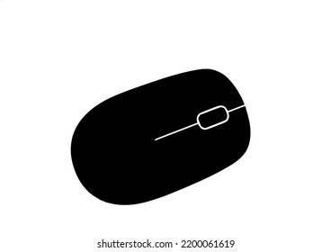 Mouse, Isolated on White Background