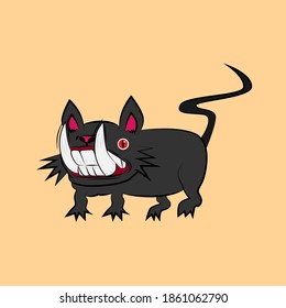 mouse laughing out loud, streetwear or t-shirt design