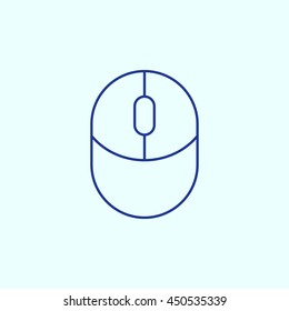 Mouse Line icon. Eps-10.
