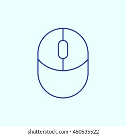Mouse Line icon. Eps-10.