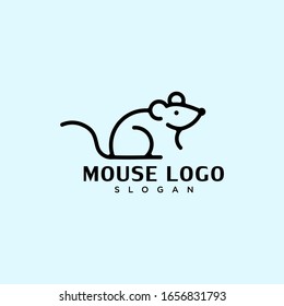 icono de línea de ratón, símbolo de vector de esquema, descarga de diseño de logotipo 