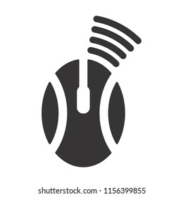 mouse logo. cursor icon. computer symbol. vector eps 08.