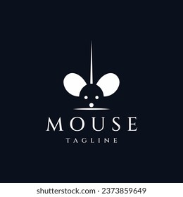 Ilustración vectorial del logotipo del ratón