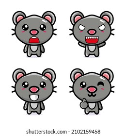 Mouse Mascot-Designcartoon