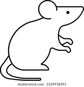 mouse mice rat pet animal Outline