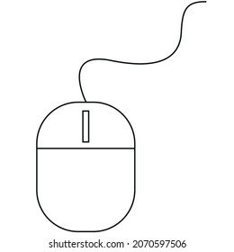 icono del cursor gráfico moderno del ratón