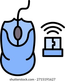 Nuevos iconos creativos del vector del ratón
