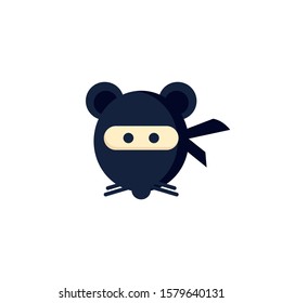 Mouse Ninja Logo
mascout for your game or clothing