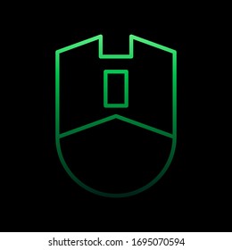 mouse nolan icon. Simple thin line, outline vector of internet things icons for ui and ux, website or mobile application