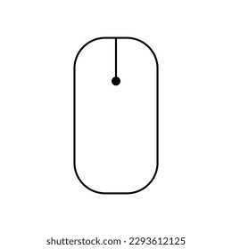 Icono De Esquema Del Ratón Para Logotipo Y Más