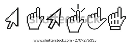 mouse over icon vector illustration