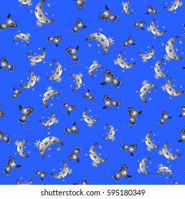 mouse  pattern stars for textile, Wallpaper, wrapping paper