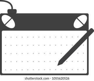 Mouse pen Icon Vector