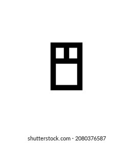 Maus Pixel perfekt Symbol Design. Flaches Design einzeln auf weißem Hintergrund. Vektorgrafik