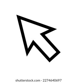 Mouse pointer. Mouse cursor. Click. Vector.