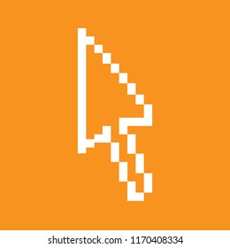 Mouse pointer icon, stock vector illustration, EPS10.
