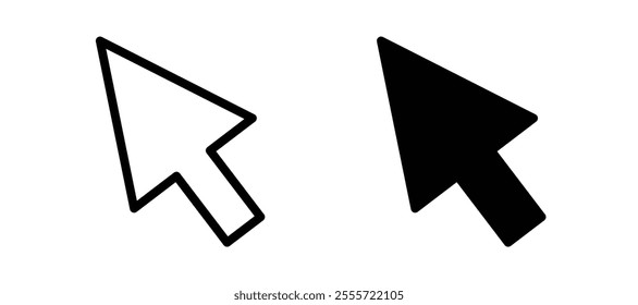 Mouse pointer icons for web ui designs