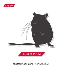 mouse rats vector icon symbol