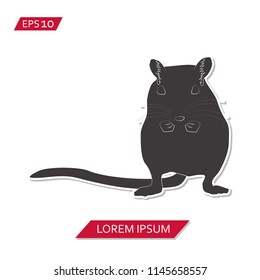 mouse rats vector icon symbol