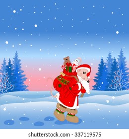 Mouse Santa Claus