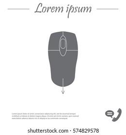 mouse scroll icon